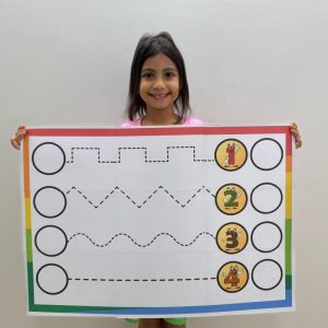 Atividade de Coordenação Motora com os Números!