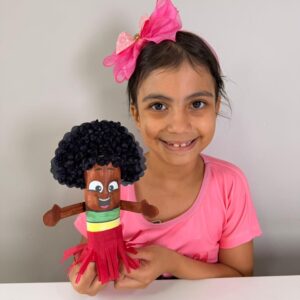 Bonequinho para montar e personalizar!