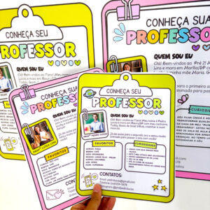 ✨ Conheça seu(a) Professor(a)! ✨