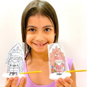 ❄ Copinho de Neve do Papai Noel ❄