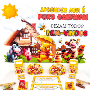 Kit Volta às Aulas – Ursinho Pooh
