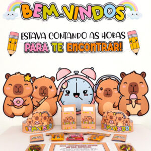 Kit Volta às Aulas – Capivara