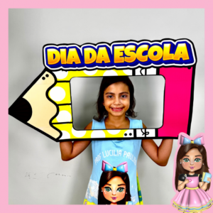 📚✏️ MOLDURA DIA DA ESCOLA! 🎉🏫