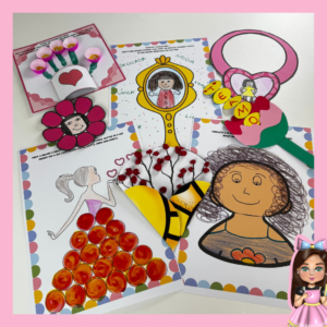 🌸 Combo de Atividades para o Dia da Mulher! 🌸