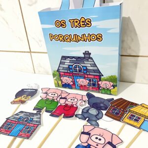 Sacolinha TRêS PORQUINHOS!