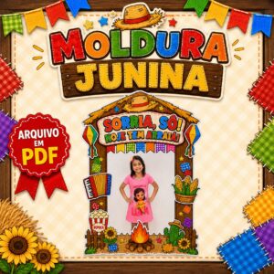 🌽🔥 MOLDURA SORRIA, SÔ! HOJE TEM ARRAIÁ! 🔥🌽