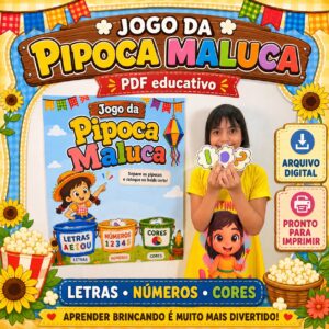 🍿✨ JOGO DA PIPOCA MALUCA ✨🍿